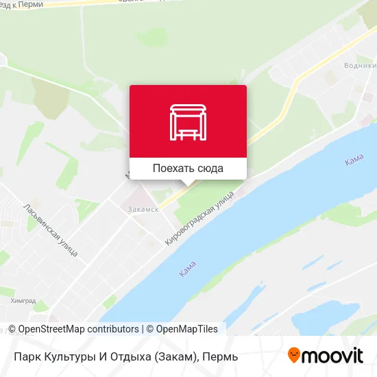 Карта Парк Культуры И Отдыха (Закам)