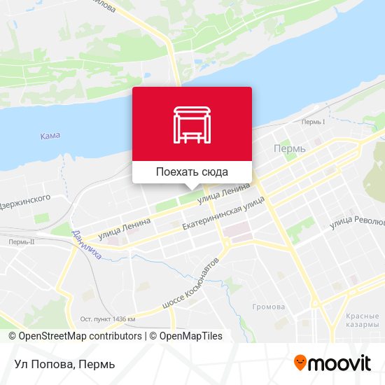 Карта Ул Попова