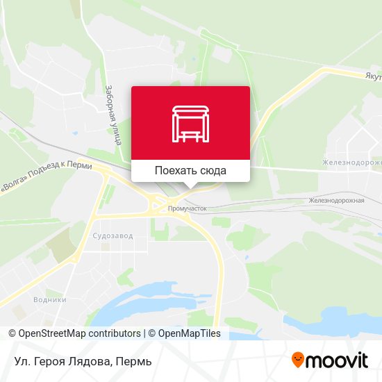 Карта Ул. Героя Лядова