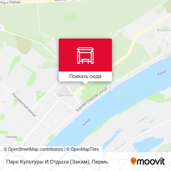 Карта Парк Культуры И Отдыха (Закам)