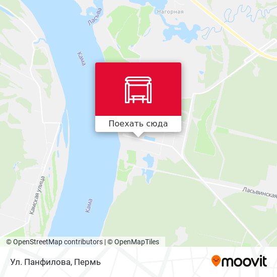 Карта Ул. Панфилова