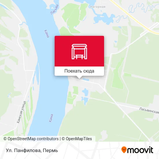 Карта Ул. Панфилова