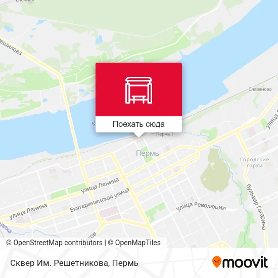 Карта Сквер Им. Решетникова
