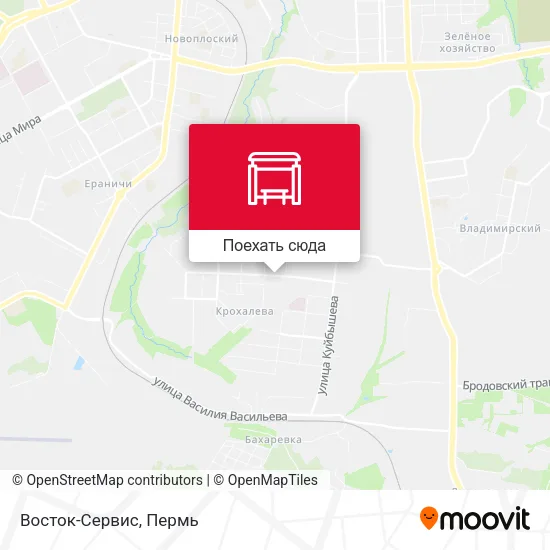 Карта Восток-Сервис