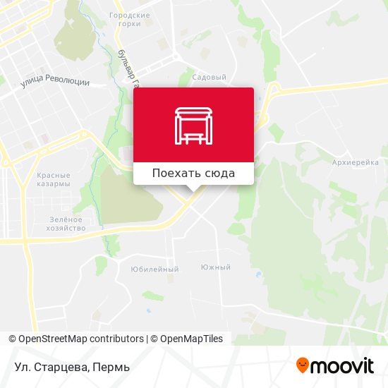 Карта Ул. Старцева