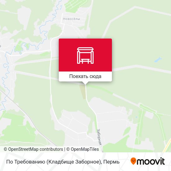 Карта По Требованию (Кладбище Заборное)