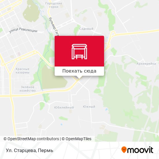 Карта Ул. Старцева