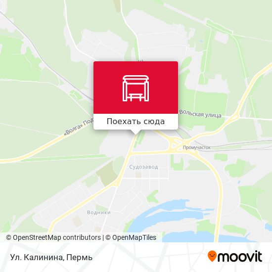 Карта Ул. Калинина