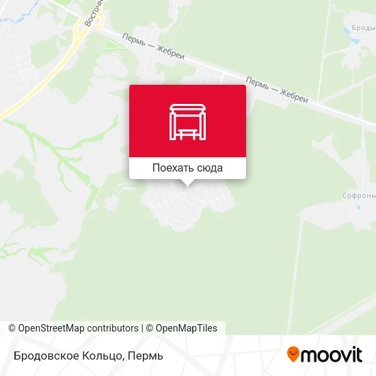 Карта Бродовское Кольцо