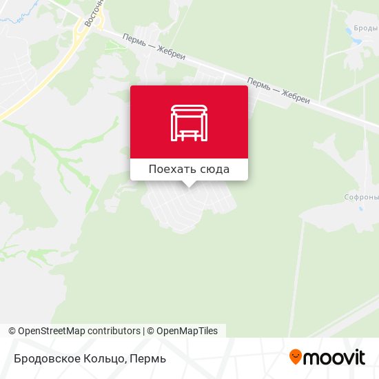 Карта Бродовское Кольцо