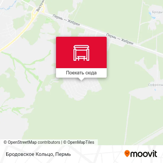 Карта Бродовское Кольцо