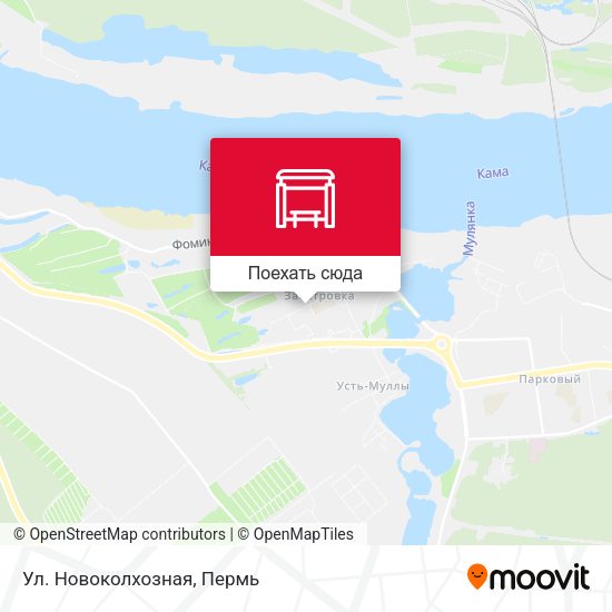 Карта Ул. Новоколхозная