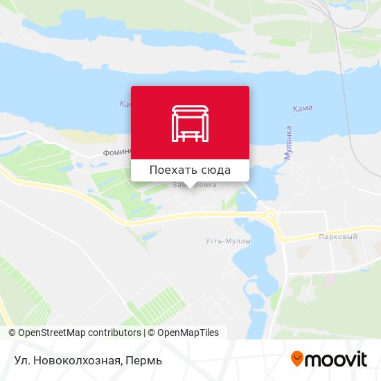 Карта Ул. Новоколхозная