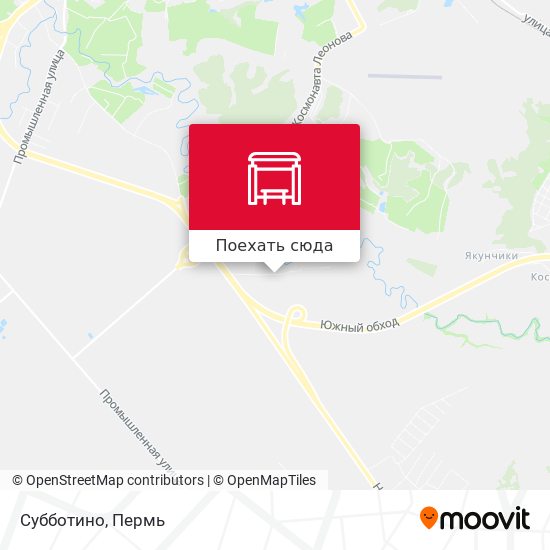 Карта Субботино