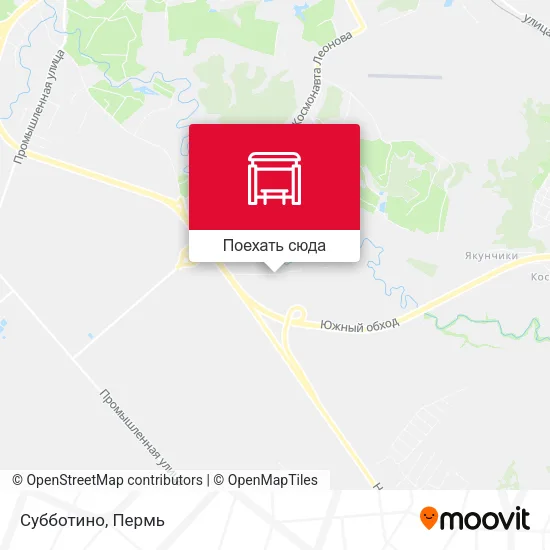 Карта Субботино