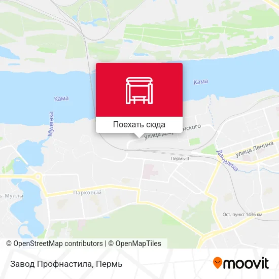 Карта Завод Профнастила