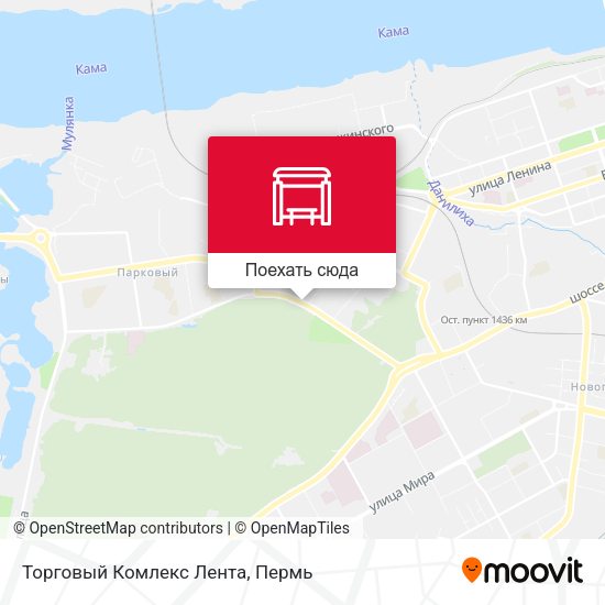 Карта Торговый Комлекс Лента