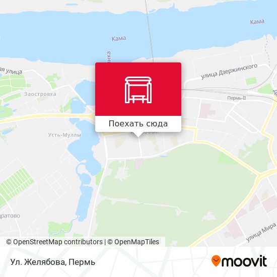 Карта Ул. Желябова