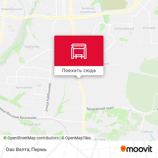 Карта Оао Велта