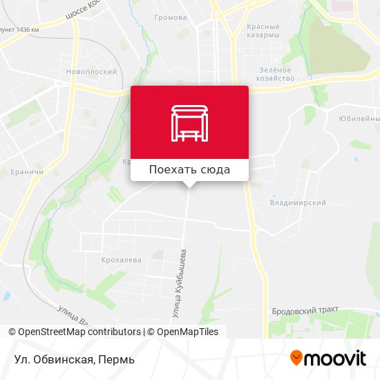 Карта Ул. Обвинская