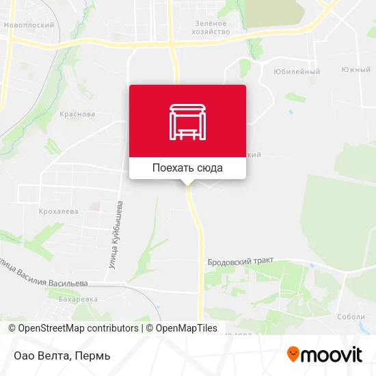 Карта Оао Велта