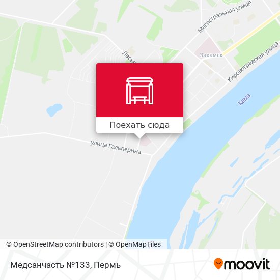 Карта Медсанчасть №133