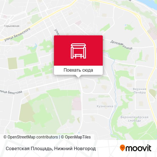 Карта Советская Площадь