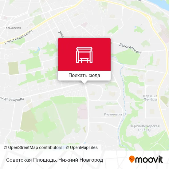 Карта Советская Площадь