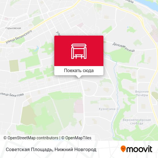 Карта Советская Площадь