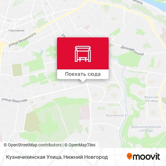 Карта Кузнечихинская Улица