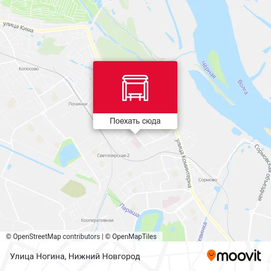 Карта Улица Ногина