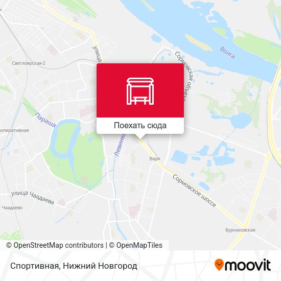 Карта Спортивная