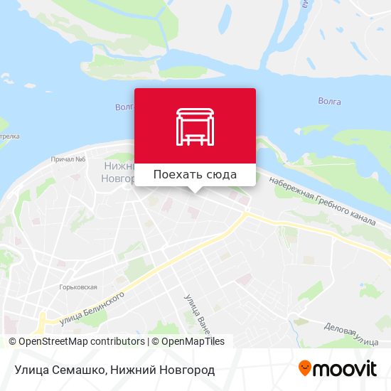 Карта Улица Семашко