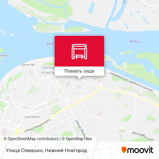 Карта Улица Семашко