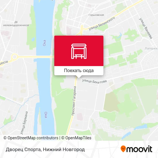 Карта Дворец Спорта