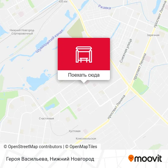 Карта Героя Васильева