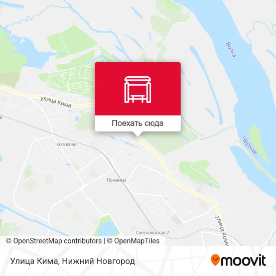 Карта Улица Кима