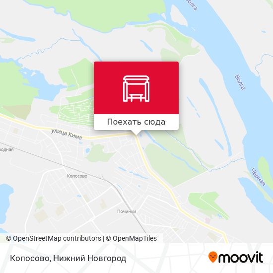 Карта Копосово