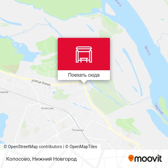 Карта Копосово