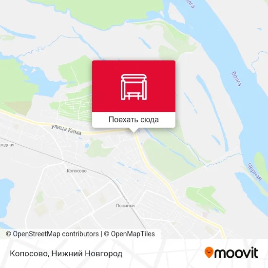 Карта Копосово