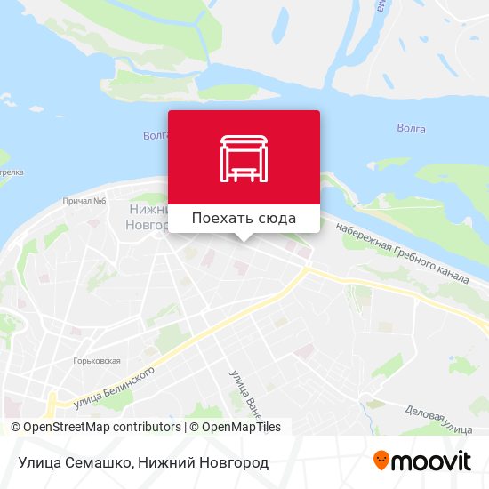 Карта Улица Семашко