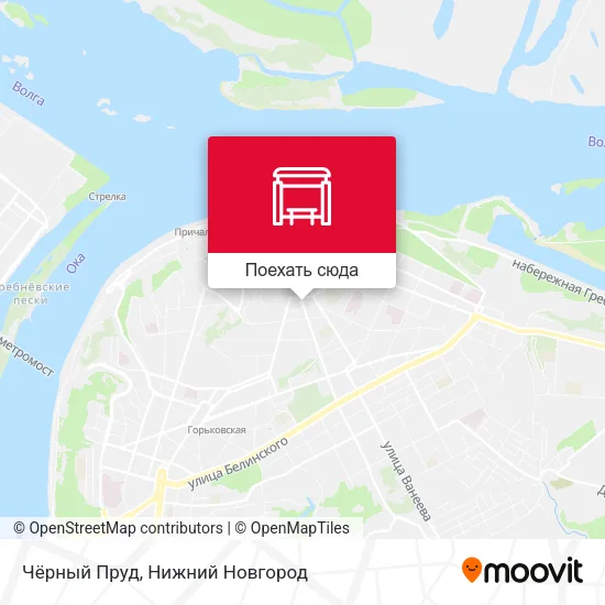 Карта Чёрный Пруд