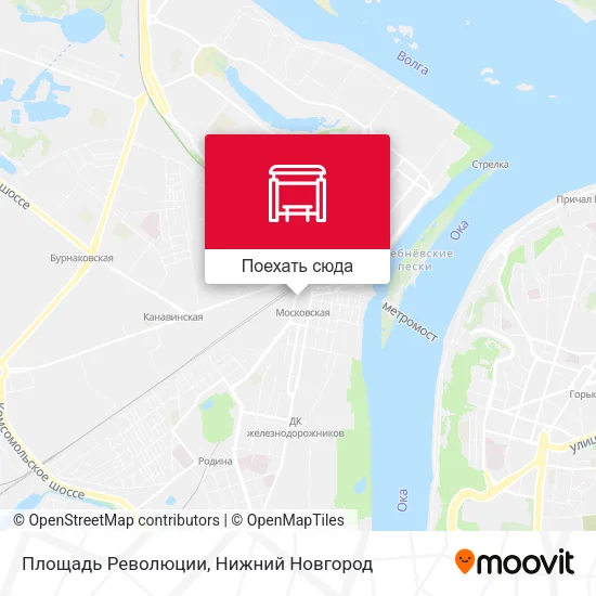 Карта Площадь Революции