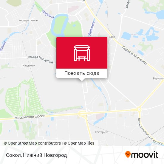 Карта Сокол