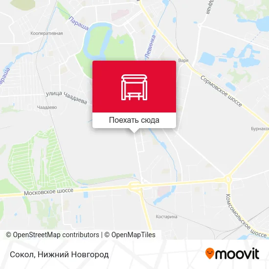 Карта Сокол