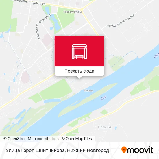 Карта Улица Героя Шнитникова