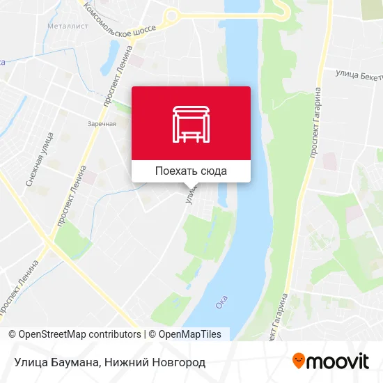 Карта Улица Баумана