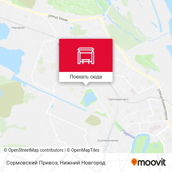 Карта Сормовский Привоз