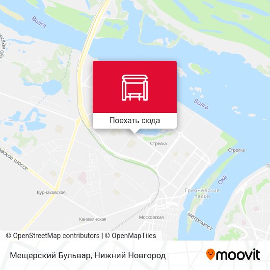 Карта Мещерский Бульвар