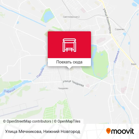 Карта Улица Мечникова